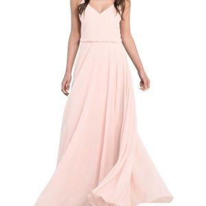 Like New-Jenny Yoo Inesse Blush Dress